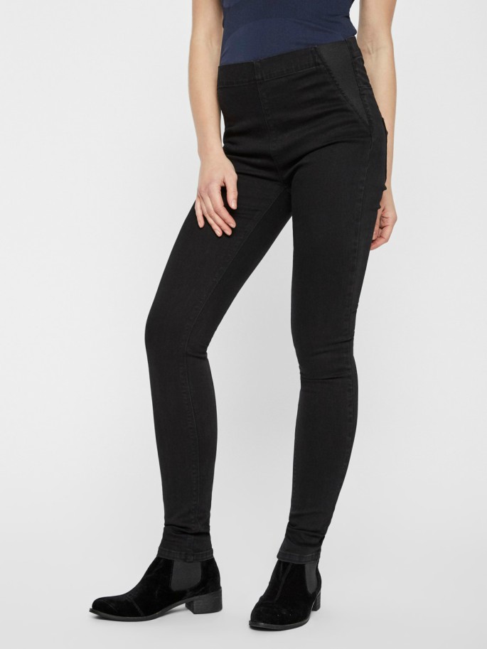 Jeans Postparto Lola Negro -