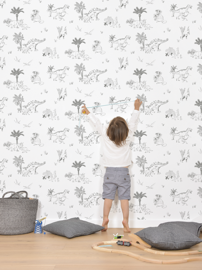 Papel Pintado Dinosaurios Papel Pintado Dinosaurios