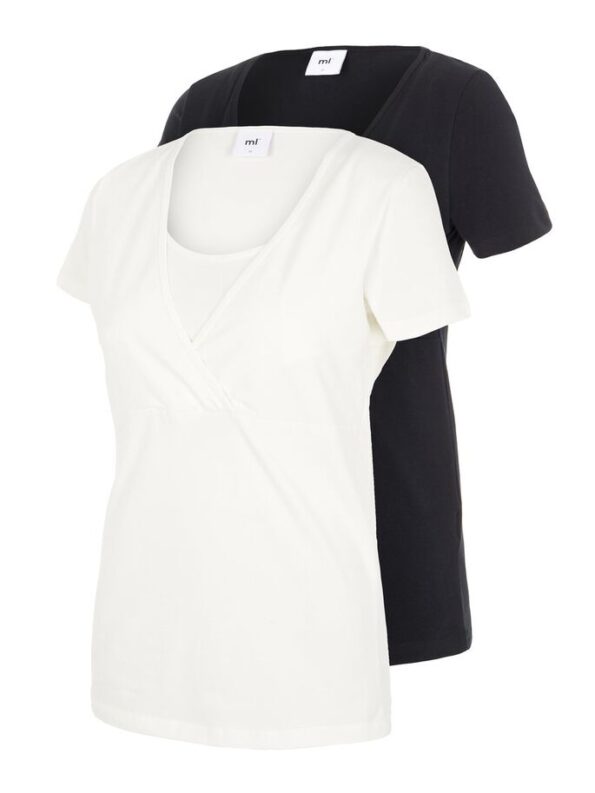 pack-2-camisetas-lactancia-julia-blanco-negro