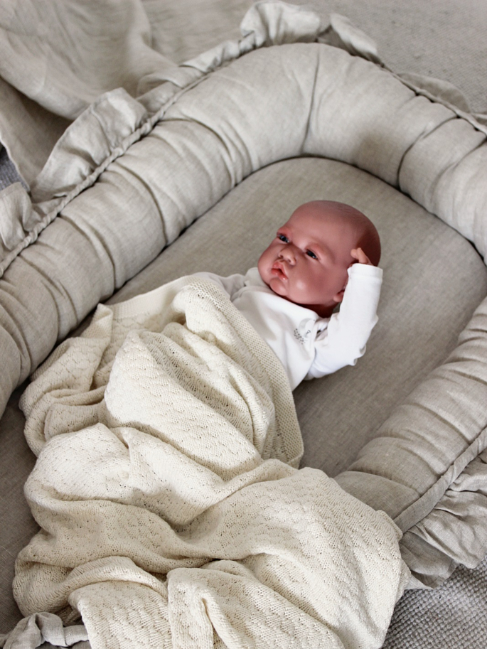 Comprar Cuna nido bebé personalizable LEON LINO de bebé por sólo
