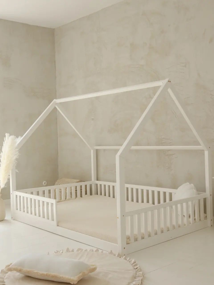 Cama casita doble Montessori