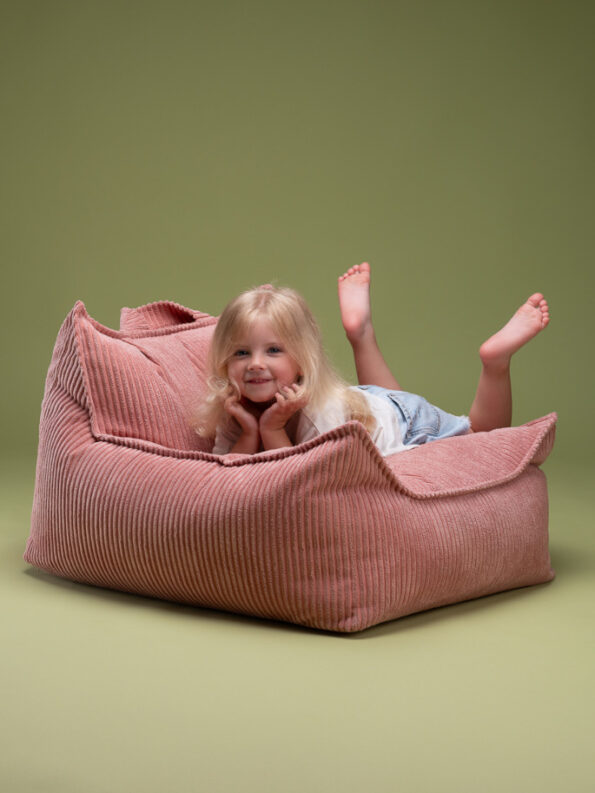 sillon-puf-infantil-montessori-pana-rosa-8