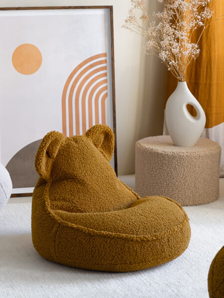 sillon-puf-montessori-oso-peluche-arce