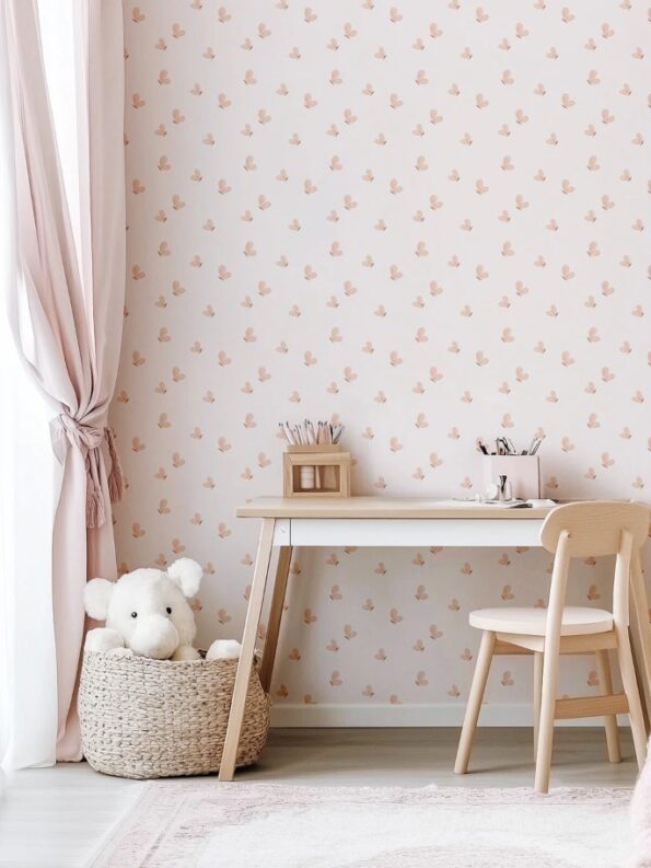 papel-pintado-infantil-cherie-mariposas-fondo-rosa-1