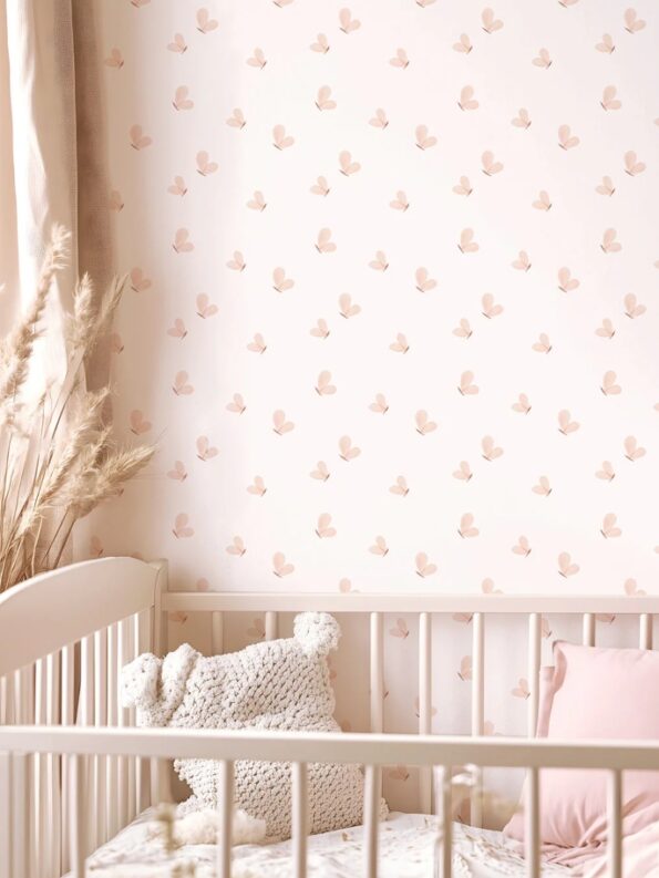 papel-pintado-infantil-cherie-mariposas-fondo-rosa-4