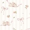 papel-pintado-infantil-rabbits-pink-rayas-rosa