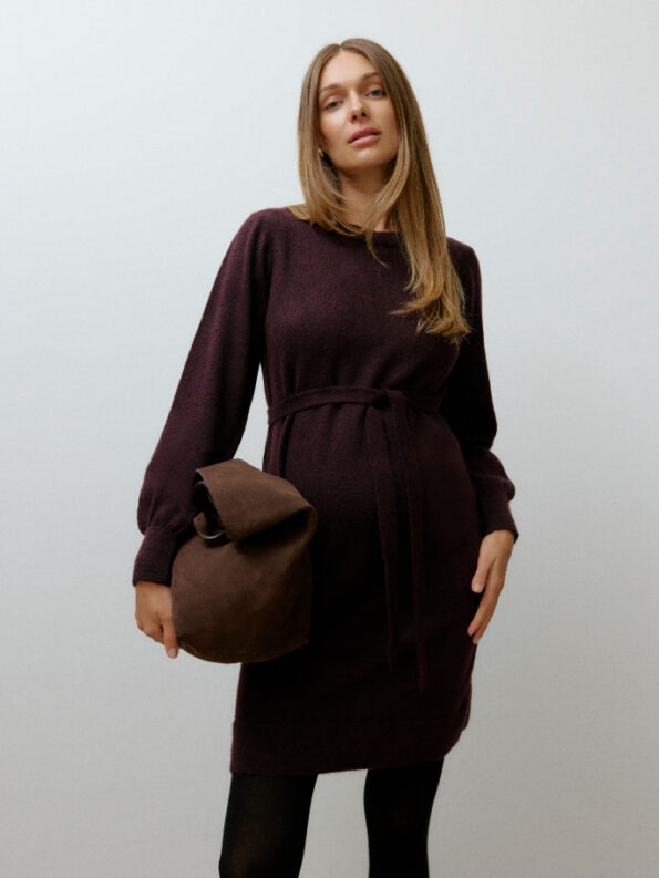 vestido-premama-punto-burdeos-frida-1