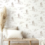 papel-pintado-infantil-gansos-nubes-beige